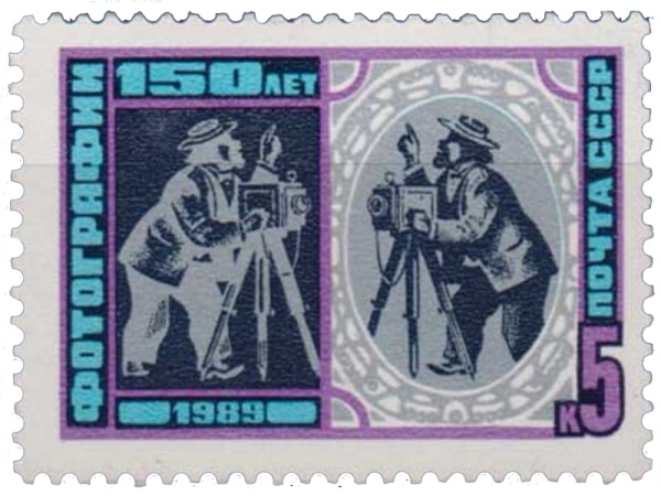 фотоаппараты на почтовых марках
